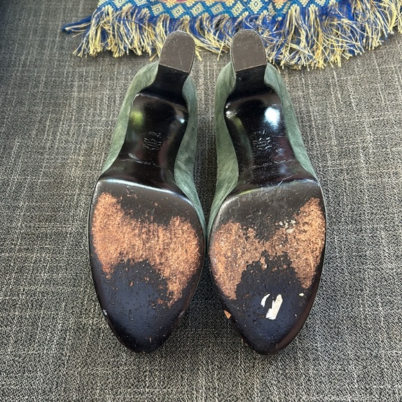 Vintage 00s Via Spiga green platforms - Picture 6 of 6